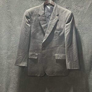 Formal grey Jos a banks suit jacket.